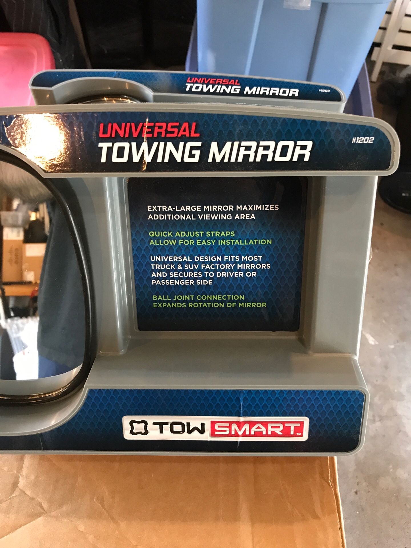 Pair of towing mirrors- Universal & Adjustable