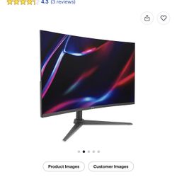 NITRO XZ2 series Curved Gaming Monitor WQHD