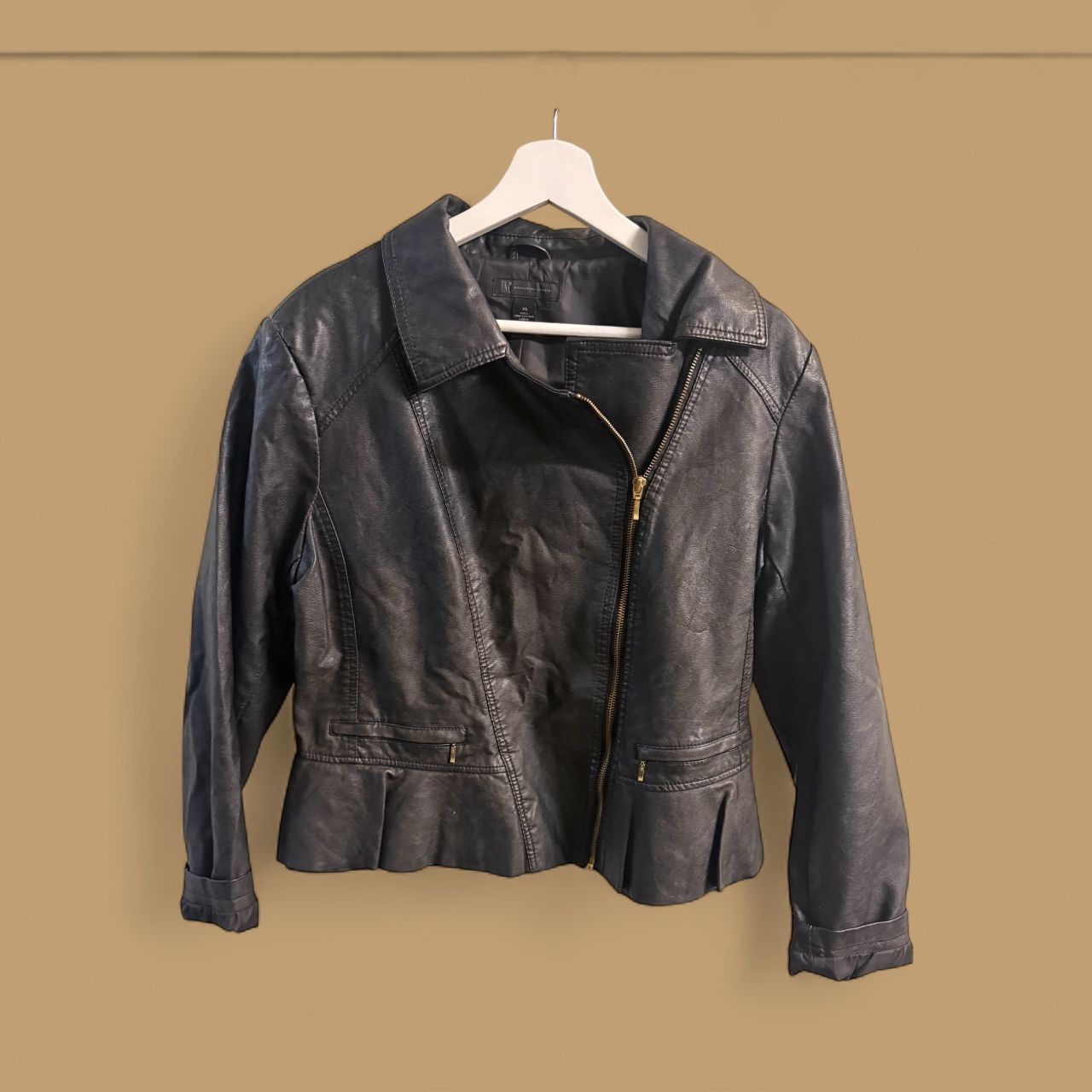 Inc Company Woman's XL Black Motorcycle Jacket