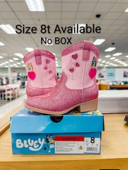 Toddler Light Up Bluey Western Boots