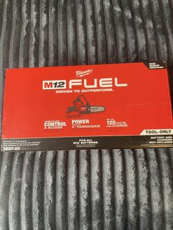 Milwaukee Fuel M12 Hatchet Pruning, Saw Tool Olny 