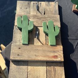 Wall Display With Hooks