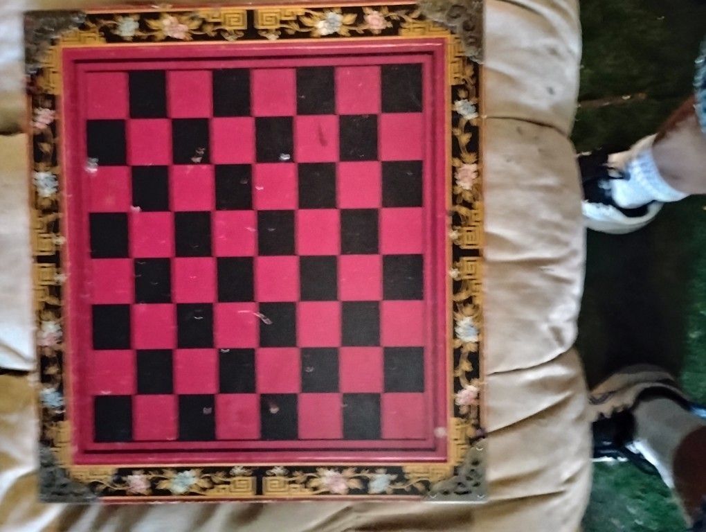 Chess Board Late 19th Century Antique