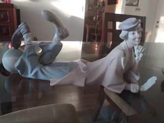Lladro Clown Figurine