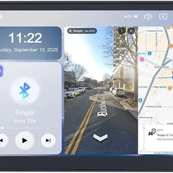 Android 14 Car Radio 9" Touchscreen CarPlay GPS for Toyota Tacoma 2016-2022