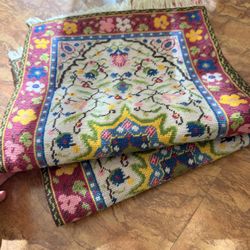 Vintage Embroidered Boho Sunburst Sun Placemat Set Of 2