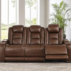 The Man-Den Power Reclining Sofa

