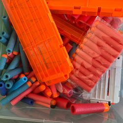 Nerf Gun And Bullets All $20