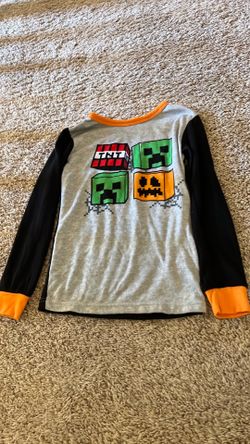 Fleece Minecraft pajamas size 10