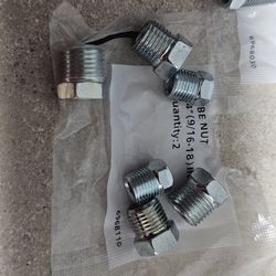 Inverted Flare Brake Nut Fitting 