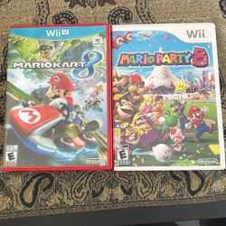 Wii MarioKart Mario Party 8