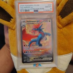 PSA 10 Salamence Ex, PSA 9 Blastoise & Piplup