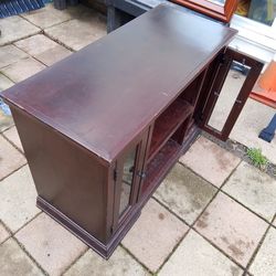 Cherry oak entertainment center