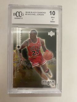 Michael Jordan 1998-99 Black Diamond #3 (BCCG 10)