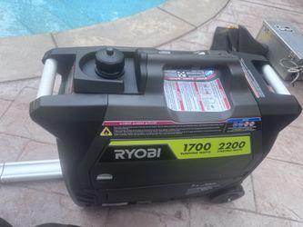 Generator Ryobi 2,200 Watts Brand New/gas Generator Paid Over $900.00 Selling For $500.00
