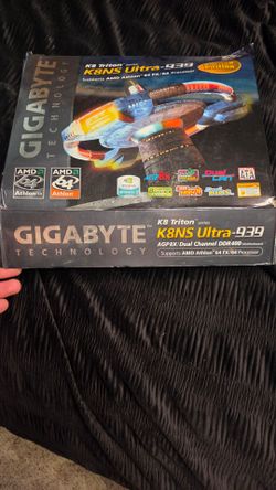 Desktop Motherboard with CPU Cooler / and AMD big CPU