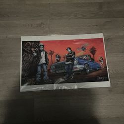 Brand New Custom Nwa Poster