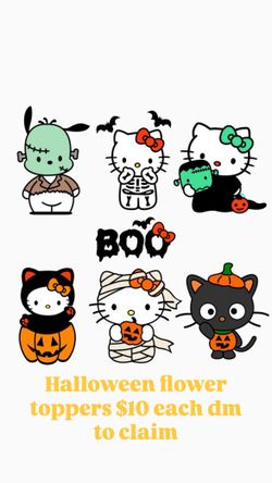 Halloween Toppers