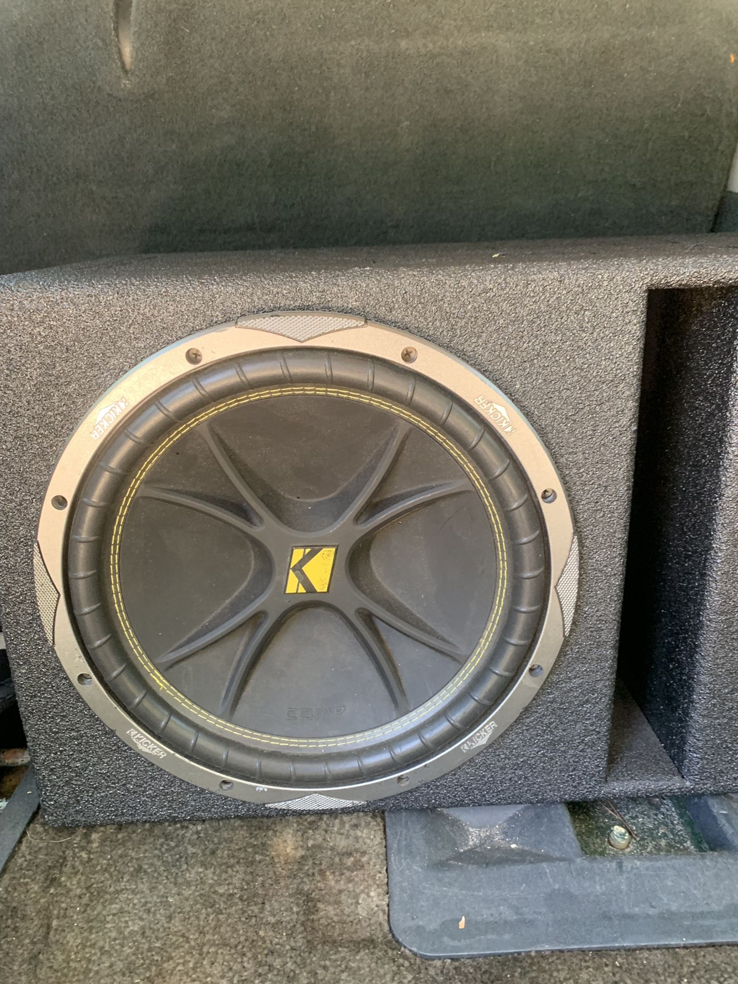 Speakers and box