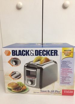 Black & Decker Toast-It-All Plus T3550