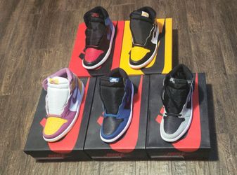 Nike Air Jordan 1 High Sneakers – Lot of 5