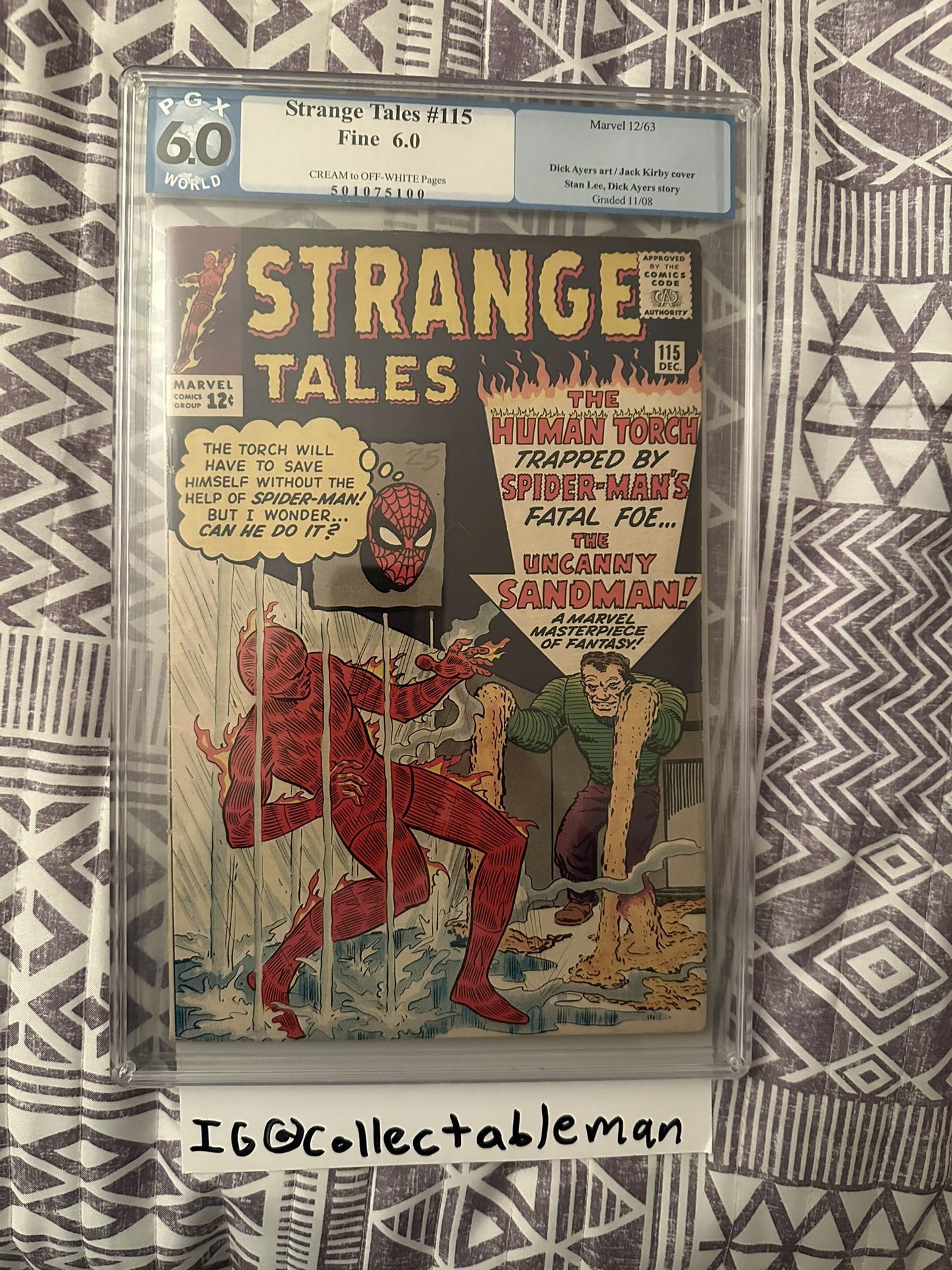 Strange Tales #115 Pgx 6.0 (not Cgc) Origin Doctor Strange!