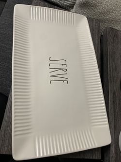 Rae Dunn Serve X-Large Platter 
