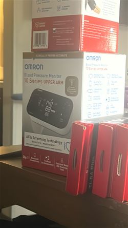 Omron blood pressure monitor 10 series upper arm
