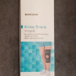 McKesson Hinged Knee Brace, Medium (NEW) in box.