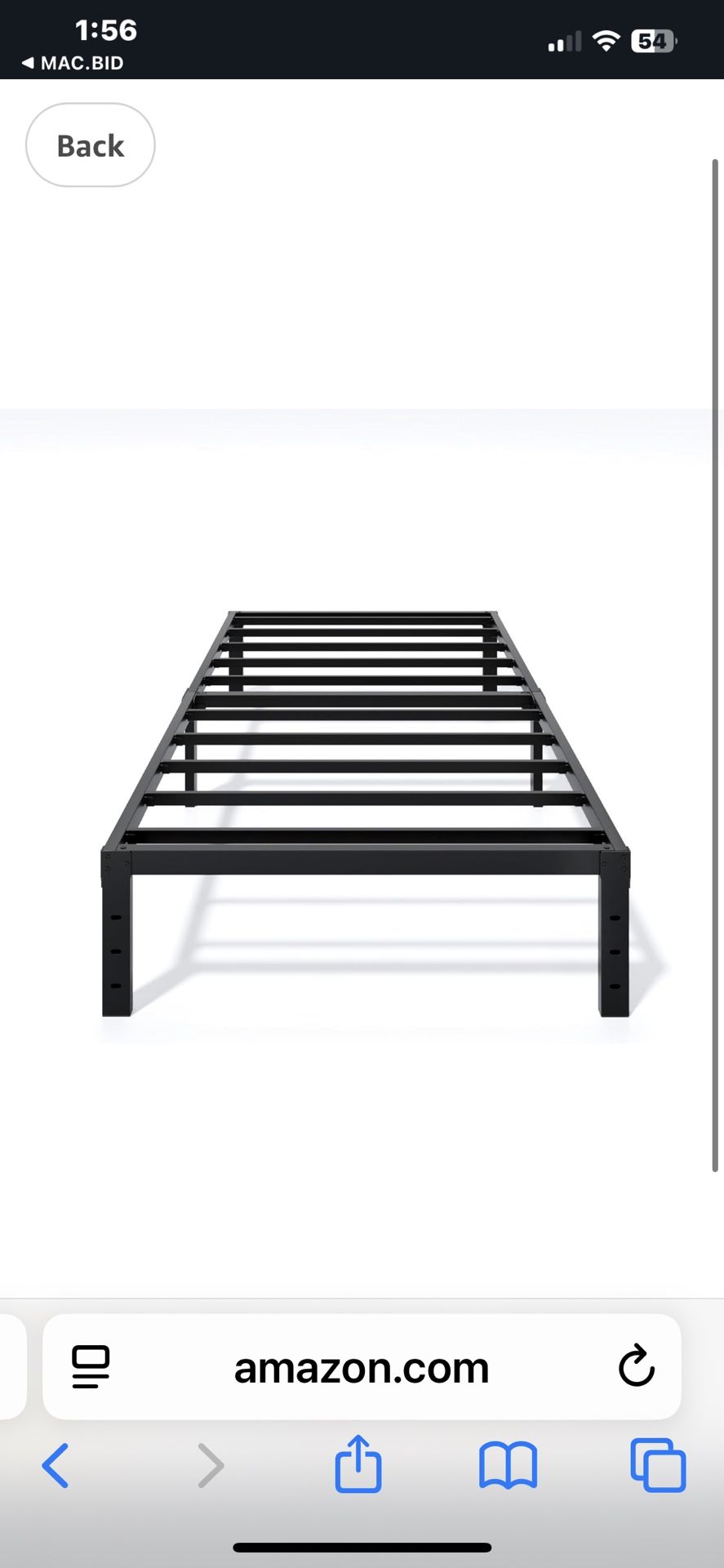 TWIN XL BED FRAME NEW IN BOX