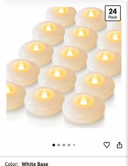 Floating candles