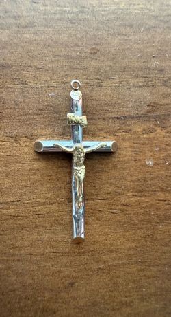 Gold Jesus pendant