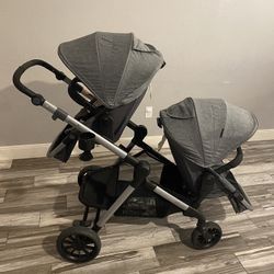Carreola Stroller Evenflo Double Total 5 Pzs