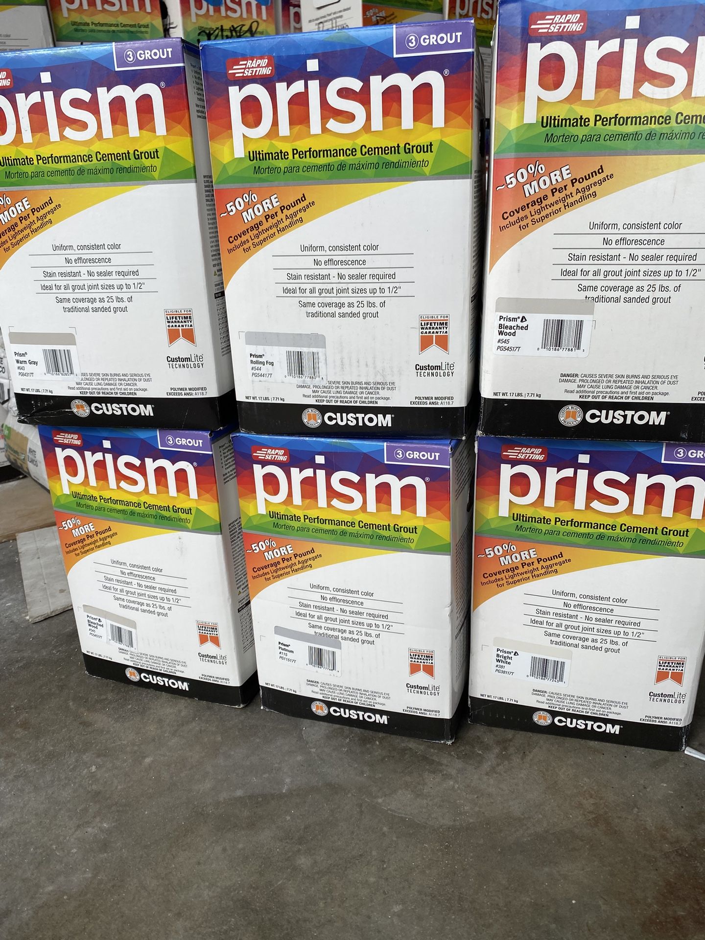 Prism Grout