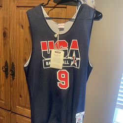 USA Basketball Michael Jordan Jersey Sz Medium New