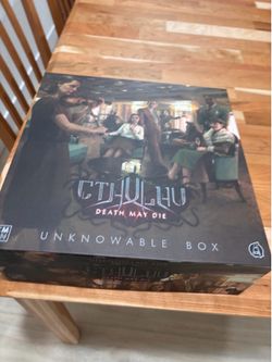 Cthulhu death may die unknown box KS exclusive