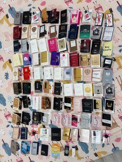 Fragrance samples (97 of them with different brands)