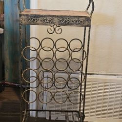 Cast iron wine Rack 