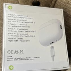 Brand New AirPod Pro 2nd Generation For Sale. 100 Dollars. Today Only 