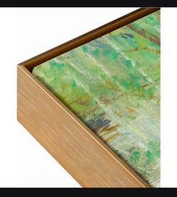 Floater Frame for 16x20 Canvas Paintings - Bronze