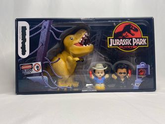 Fisher-Price Little People Collector Jurassic Park Dr Grant Malcolm T Rex JFD75 NEW