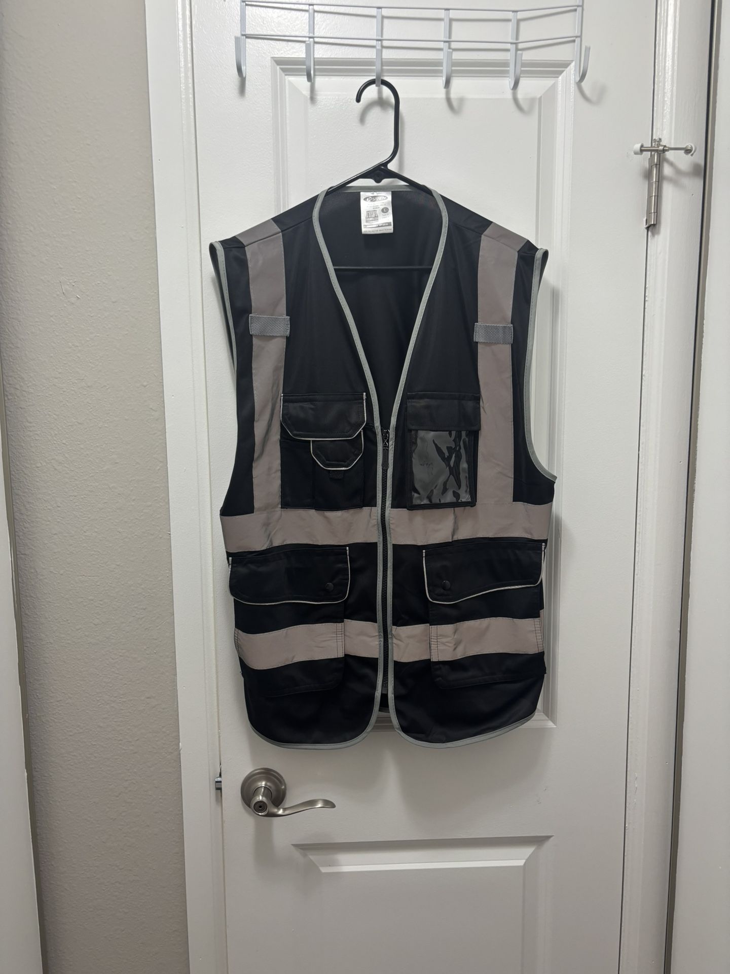 Men’s JK Safety Vest - Black Large