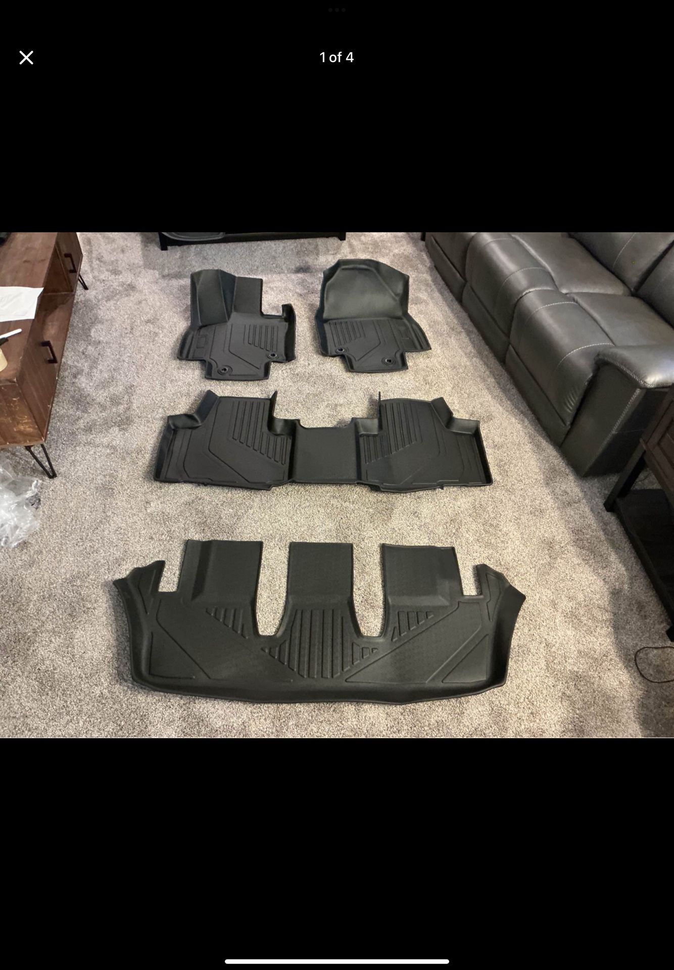 Toyota Grand Highlander 2024-25 (7 Seats Only), All Weather Floor Liners/Mats