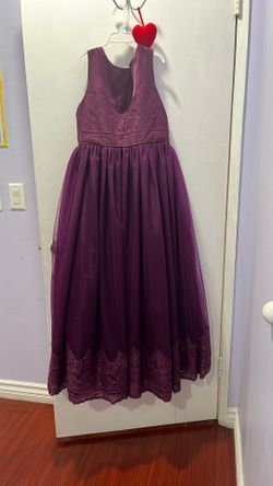 Deep Purple Dress/gown For Kids Never Used