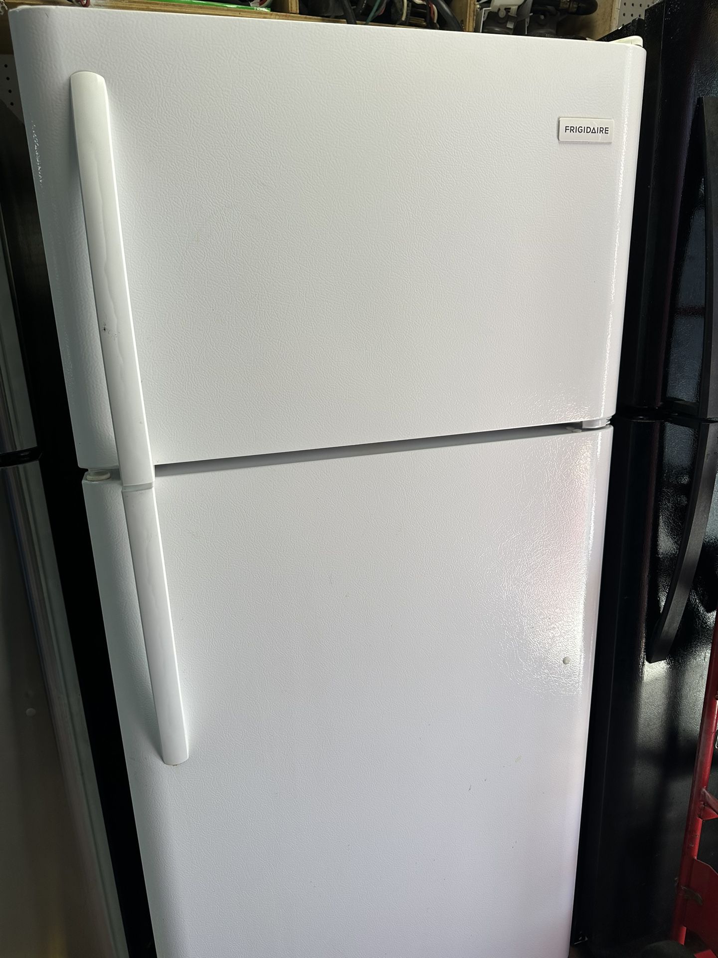 Frigidaire White Refrigerator($175)
