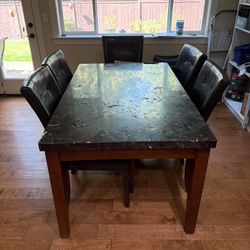 Dining Table w/ 5 chairs
