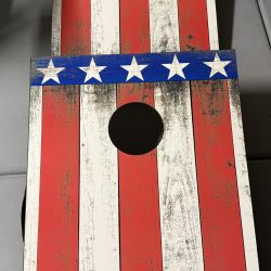 Cornhole Outdoor Games Set*rustic Look*
