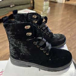New Black Velvet Boots Olivia Miller Sizes 7-10