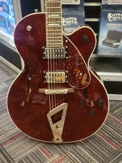 Gretsch Cherry Wood Electric Guitar