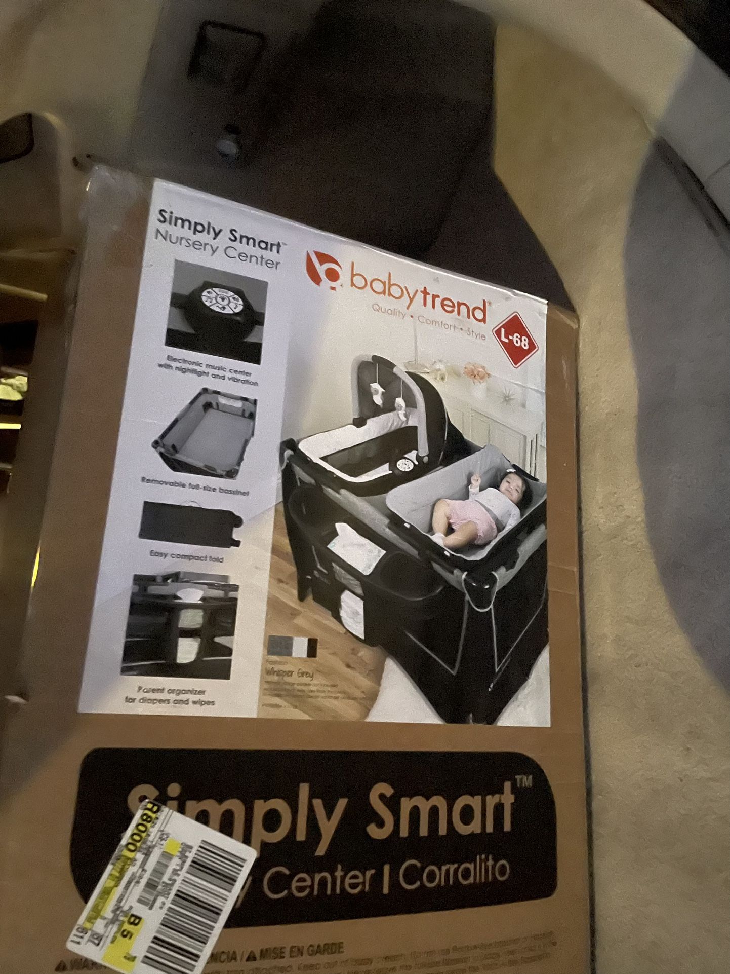 Baby Trend Simply Smart Nursery Center Playard